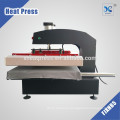 flatbed heat press pneumatic t shirt machine on sale